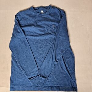 Psycho Bunny Blue Long Sleeve Crewneck Size 4‎